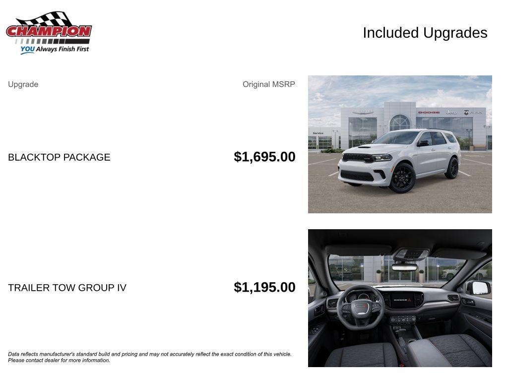 new 2025 Dodge Durango car, priced at $48,015