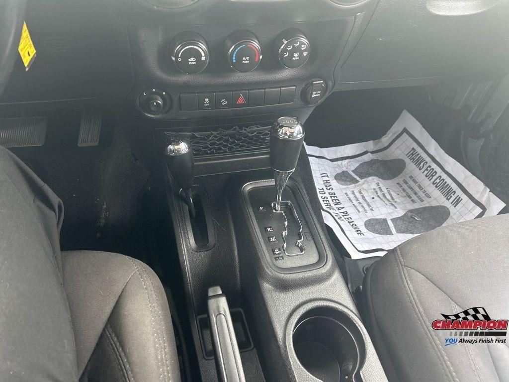 used 2014 Jeep Wrangler Unlimited car, priced at $14,000