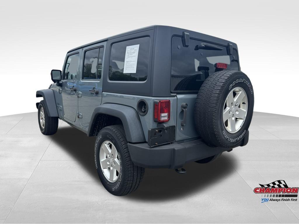 used 2014 Jeep Wrangler Unlimited car, priced at $14,000