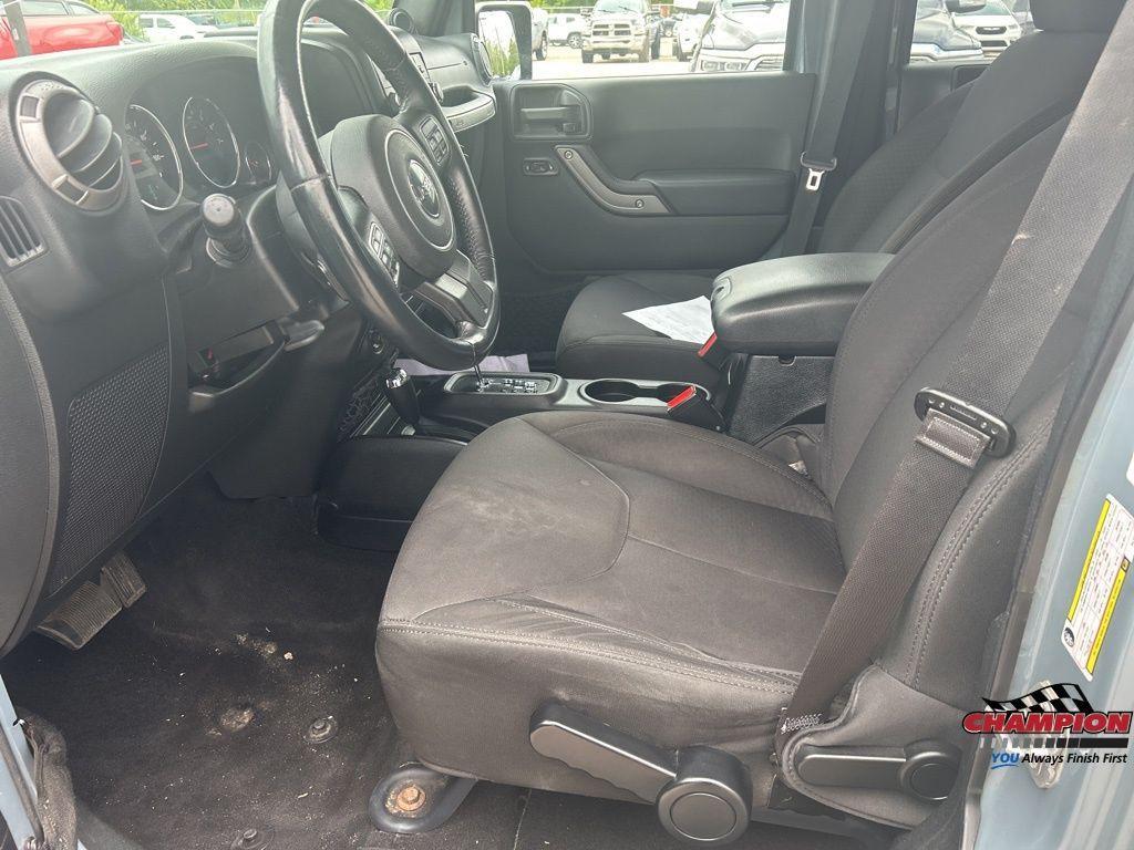 used 2014 Jeep Wrangler Unlimited car, priced at $14,000