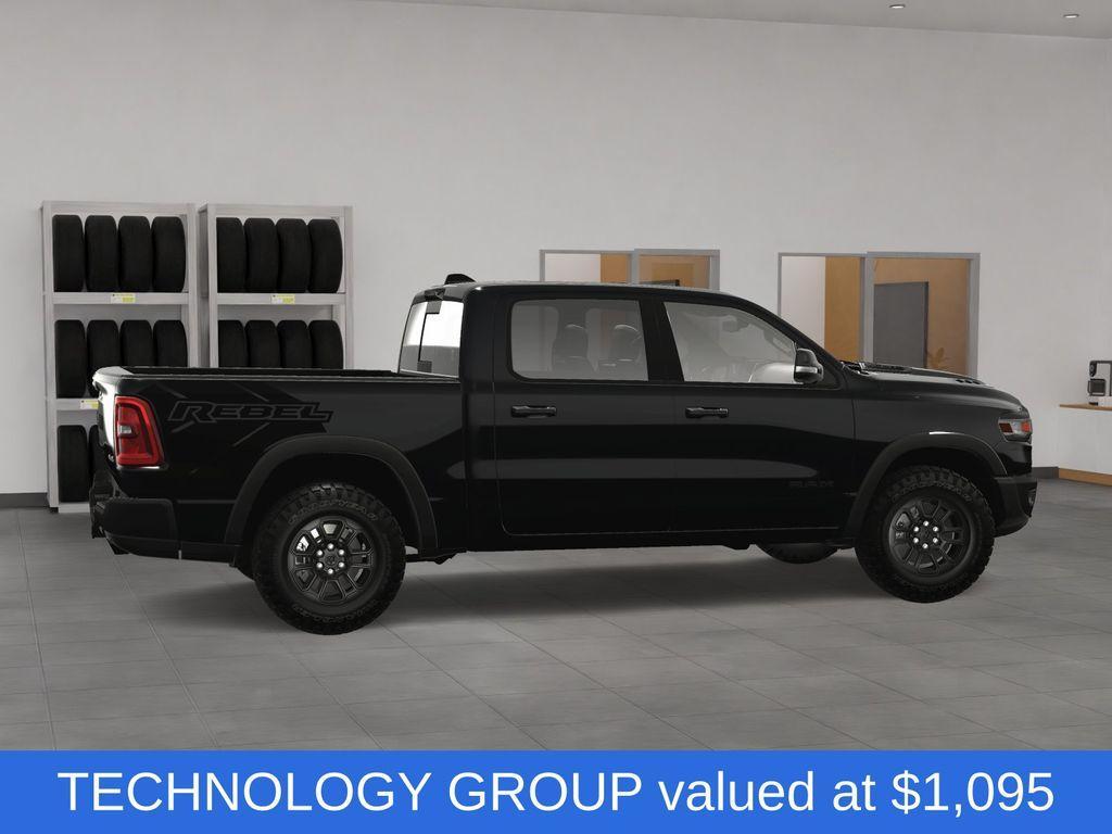 new 2025 Ram 1500 car, priced at $66,543