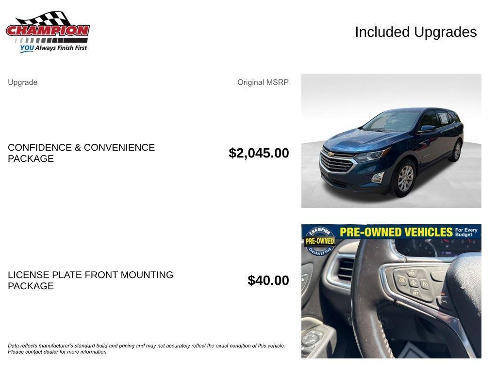used 2020 Chevrolet Equinox car, priced at $13,800