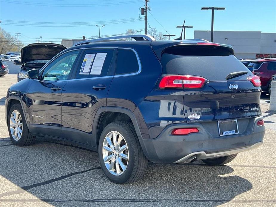 used 2016 Jeep Cherokee car, priced at $13,600