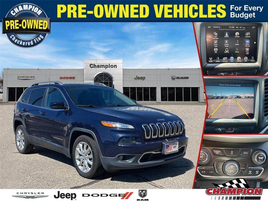 used 2016 Jeep Cherokee car, priced at $13,000
