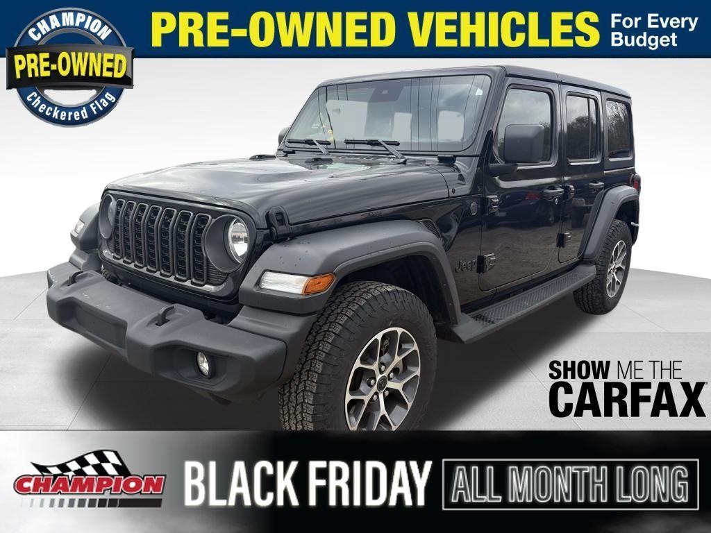 used 2020 Jeep Wrangler Unlimited car, priced at $23,500
