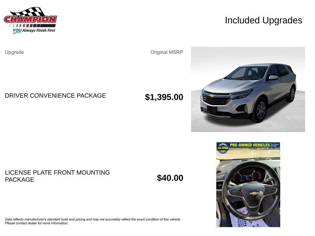 used 2022 Chevrolet Equinox car, priced at $17,000