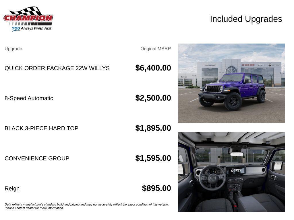 new 2026 Jeep Wrangler car, priced at $49,213