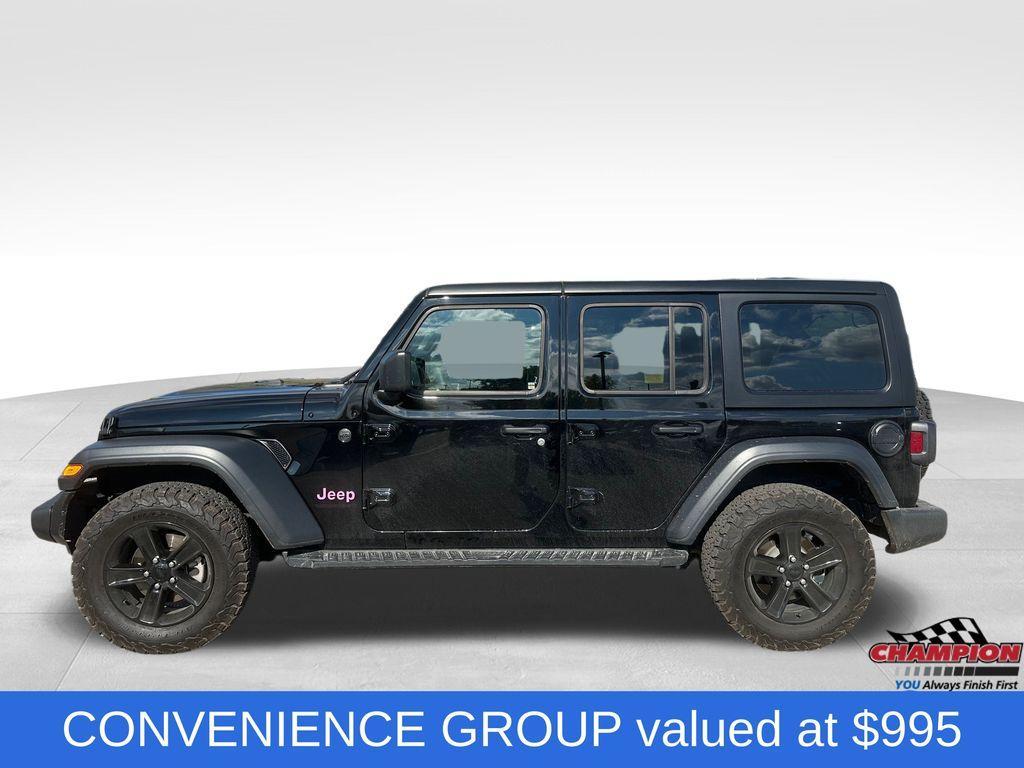 used 2023 Jeep Wrangler car, priced at $34,000