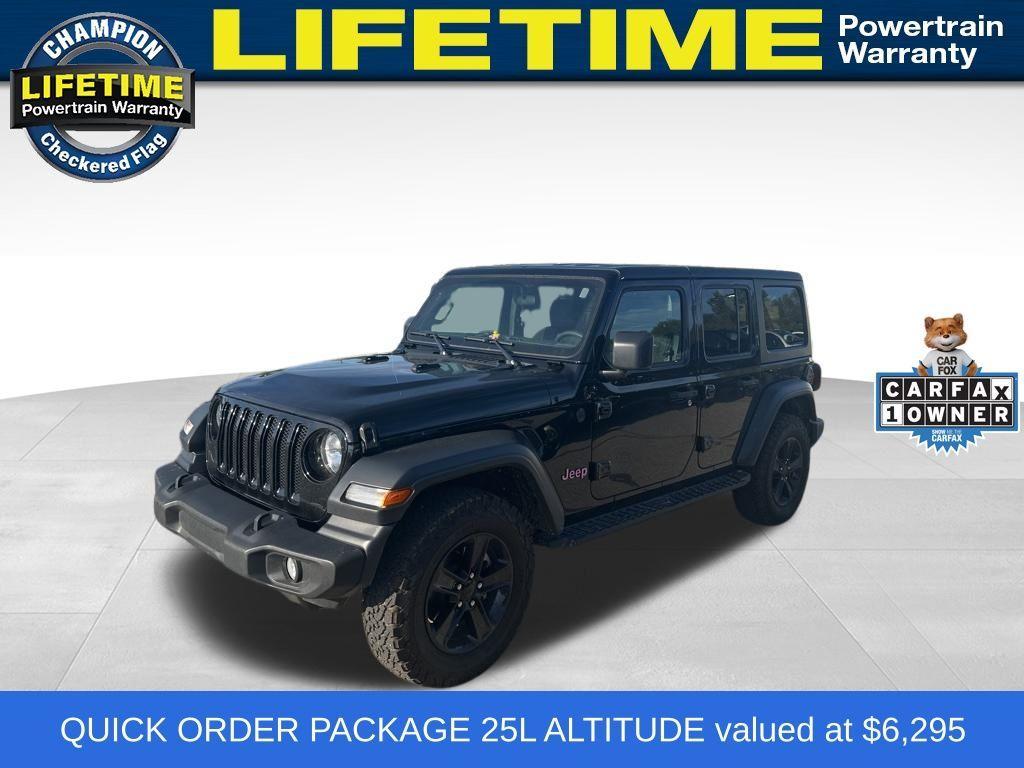 used 2023 Jeep Wrangler car, priced at $34,000