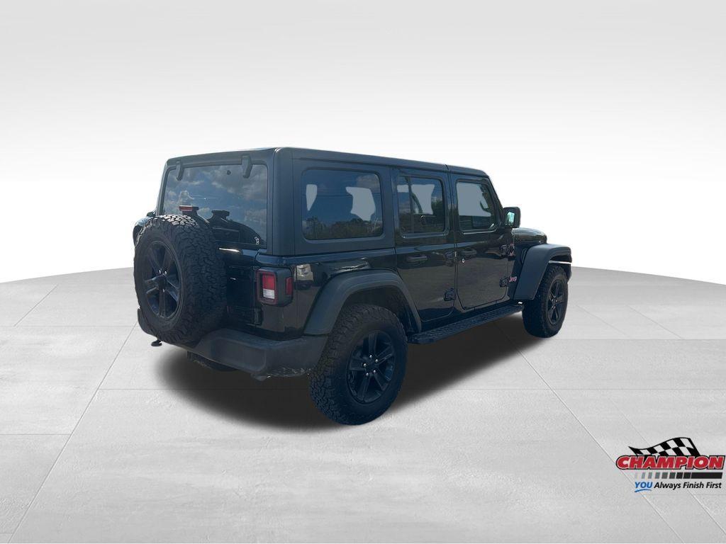 used 2023 Jeep Wrangler car, priced at $34,000