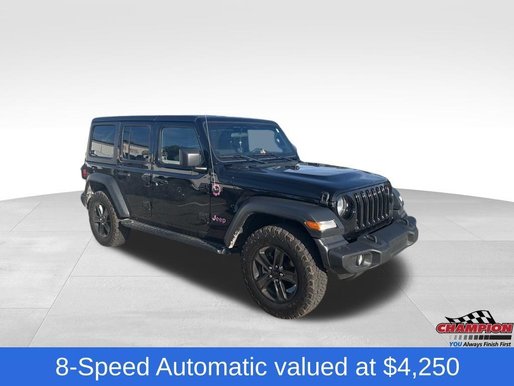 used 2023 Jeep Wrangler car, priced at $34,000