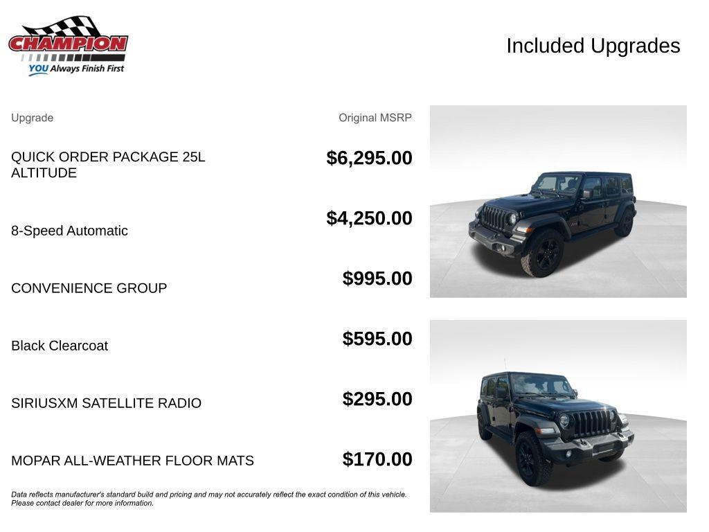 used 2023 Jeep Wrangler car, priced at $34,000