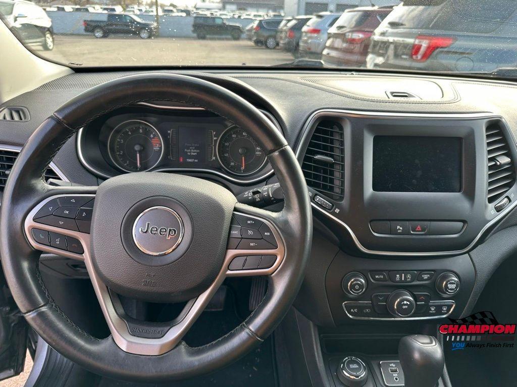 used 2019 Jeep Cherokee car, priced at $16,500
