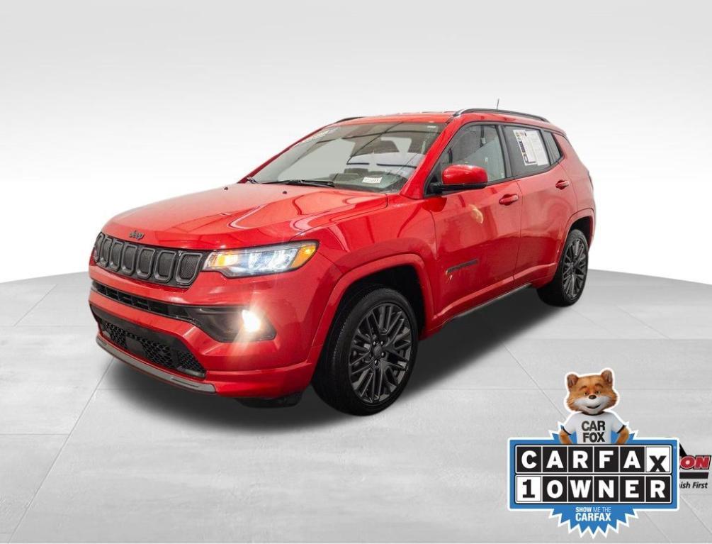 used 2022 Jeep Compass car, priced at $22,600