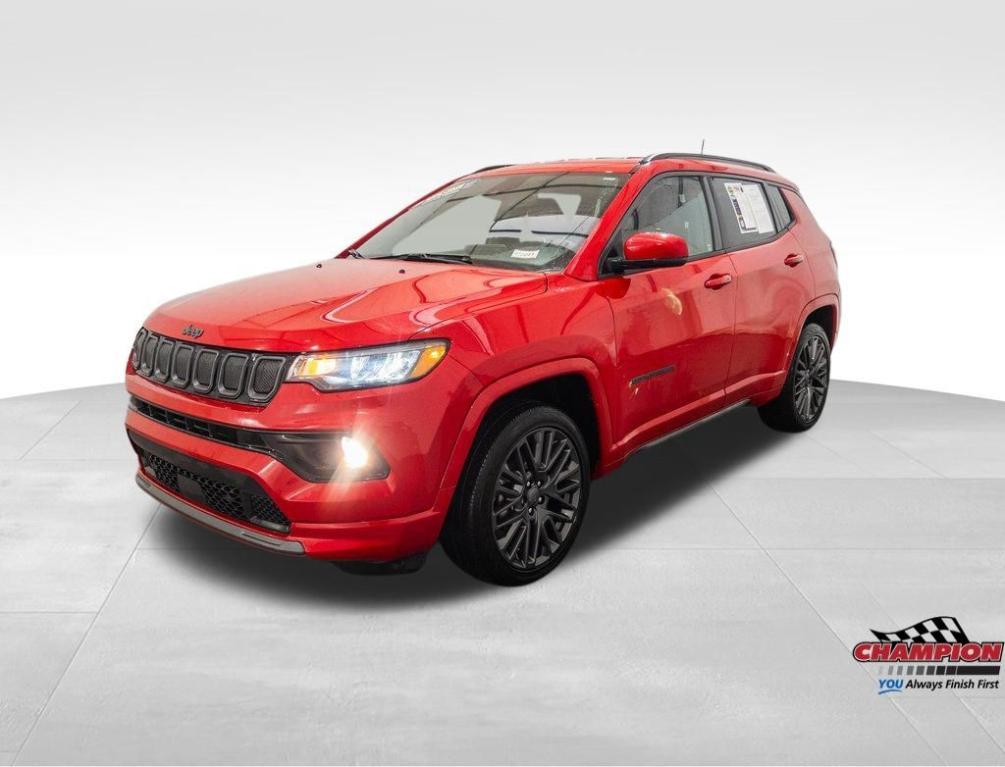 used 2022 Jeep Compass car, priced at $22,400