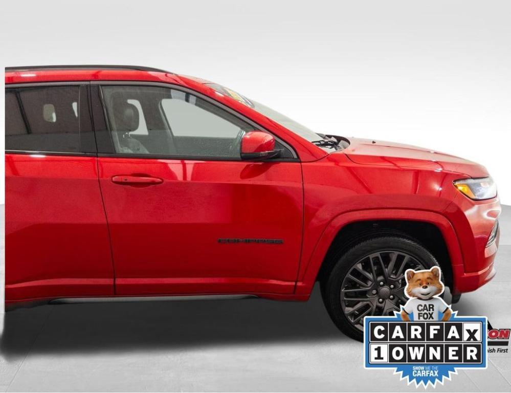 used 2022 Jeep Compass car, priced at $22,600