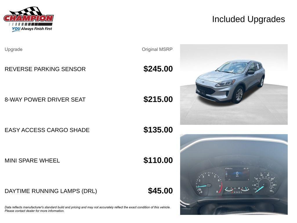 used 2022 Ford Escape car, priced at $17,900