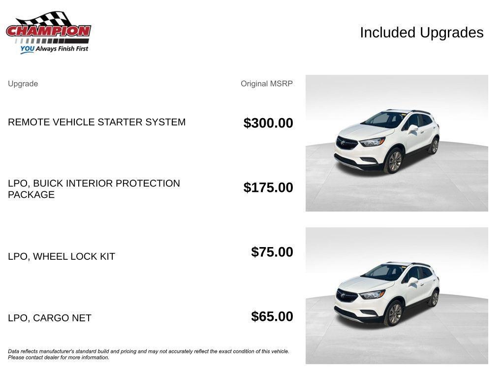 used 2019 Buick Encore car, priced at $12,295