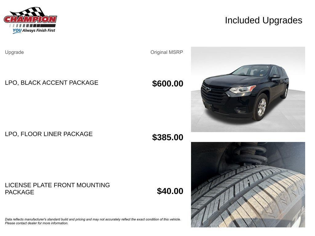 used 2019 Chevrolet Traverse car, priced at $16,800
