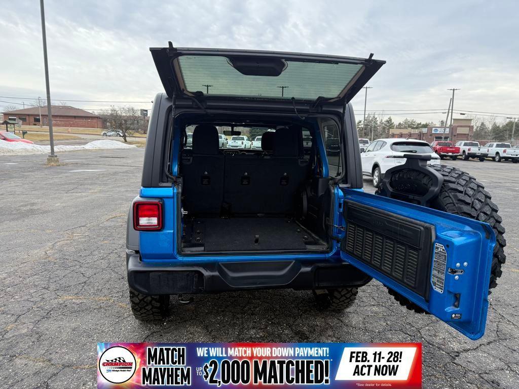 used 2022 Jeep Wrangler Unlimited car, priced at $29,850