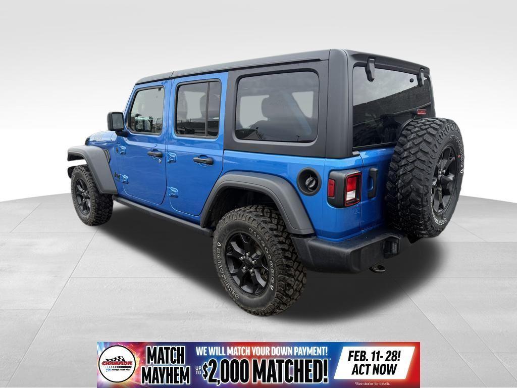 used 2022 Jeep Wrangler Unlimited car, priced at $29,850