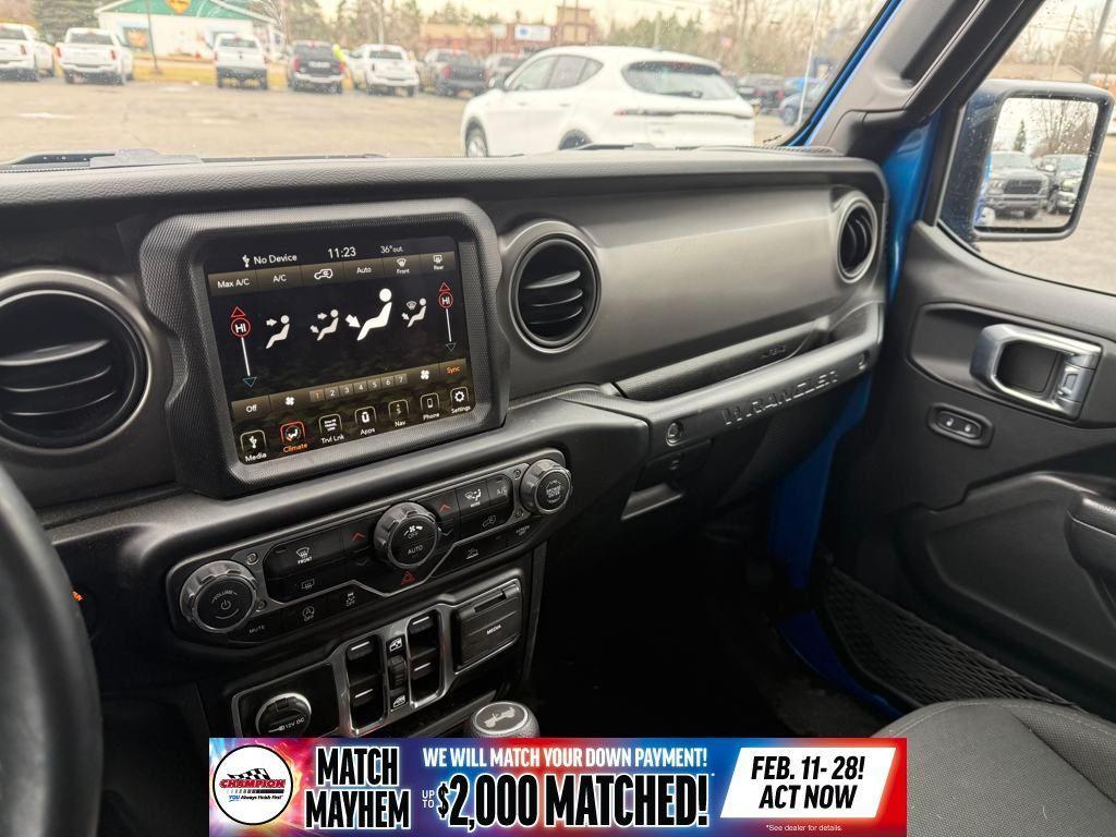 used 2022 Jeep Wrangler Unlimited car, priced at $29,850