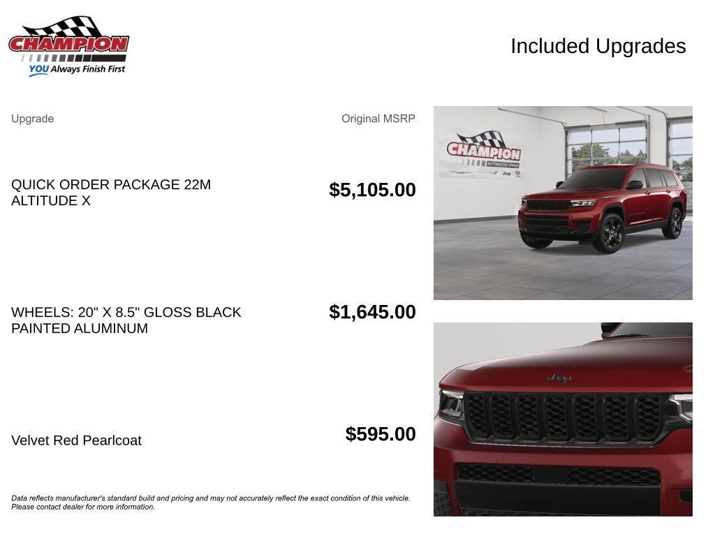 new 2024 Jeep Grand Cherokee L car, priced at $47,514