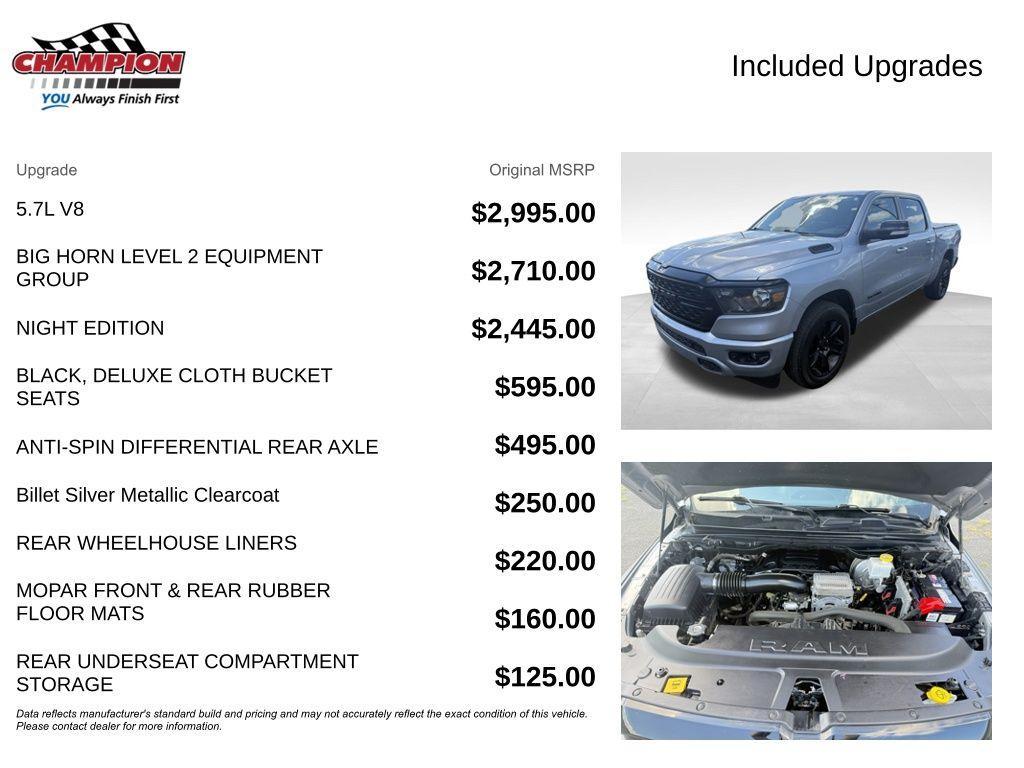 used 2022 Ram 1500 car, priced at $26,500