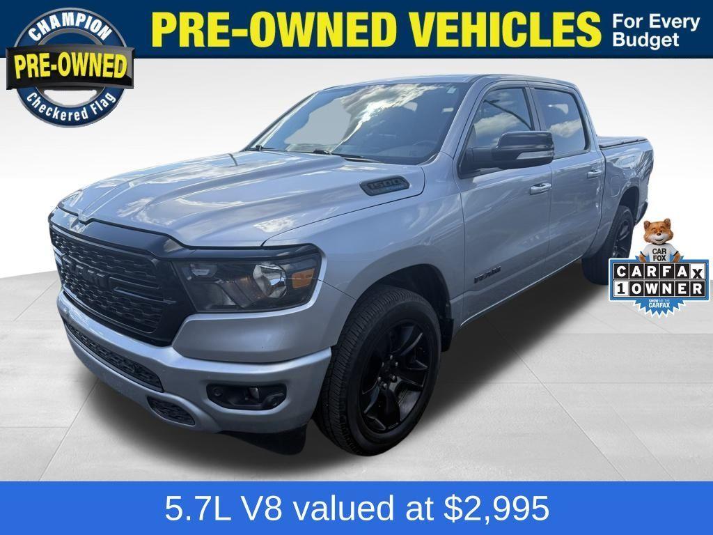 used 2022 Ram 1500 car, priced at $26,500