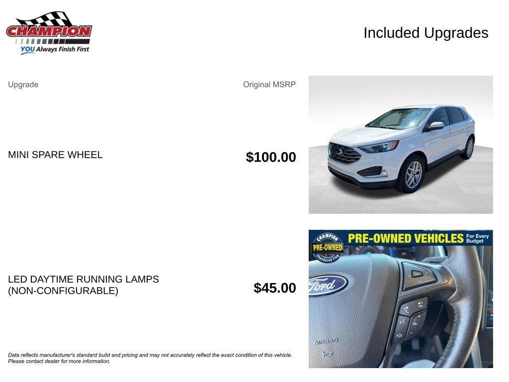 used 2022 Ford Edge car, priced at $18,900