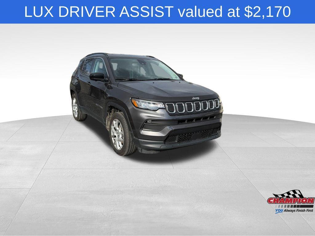 used 2022 Jeep Compass car, priced at $16,800