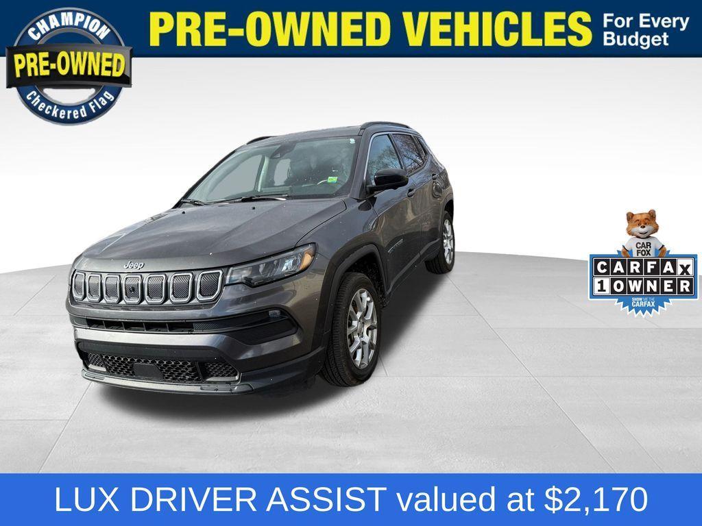 used 2022 Jeep Compass car, priced at $16,800