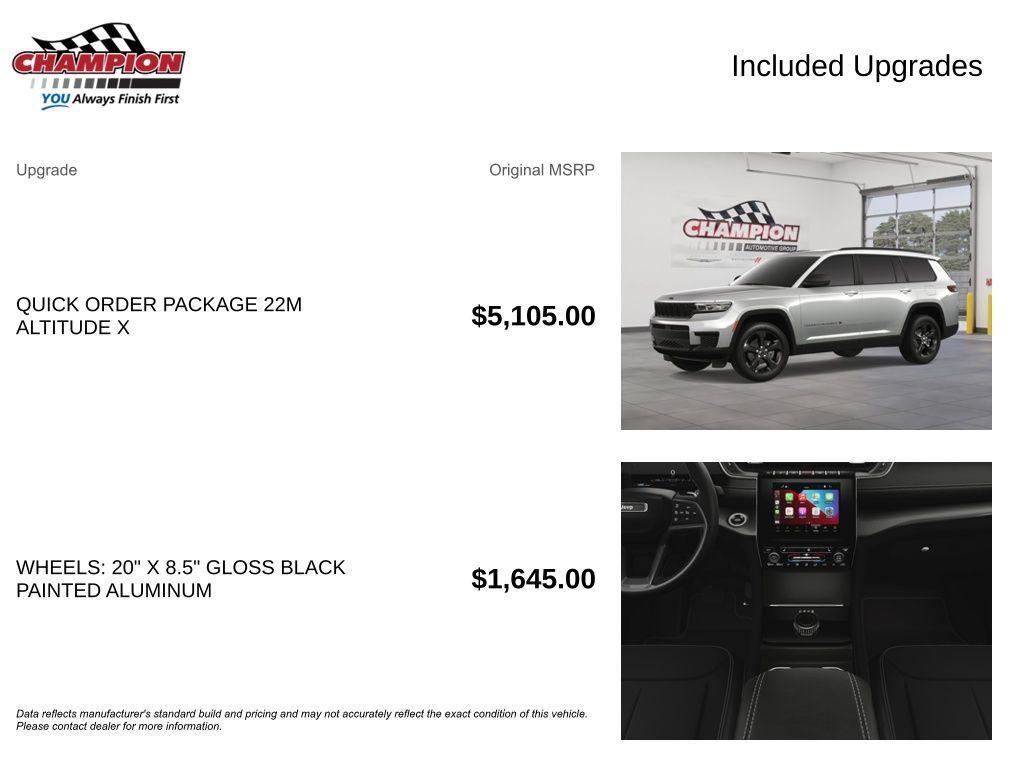 new 2024 Jeep Grand Cherokee L car, priced at $47,514