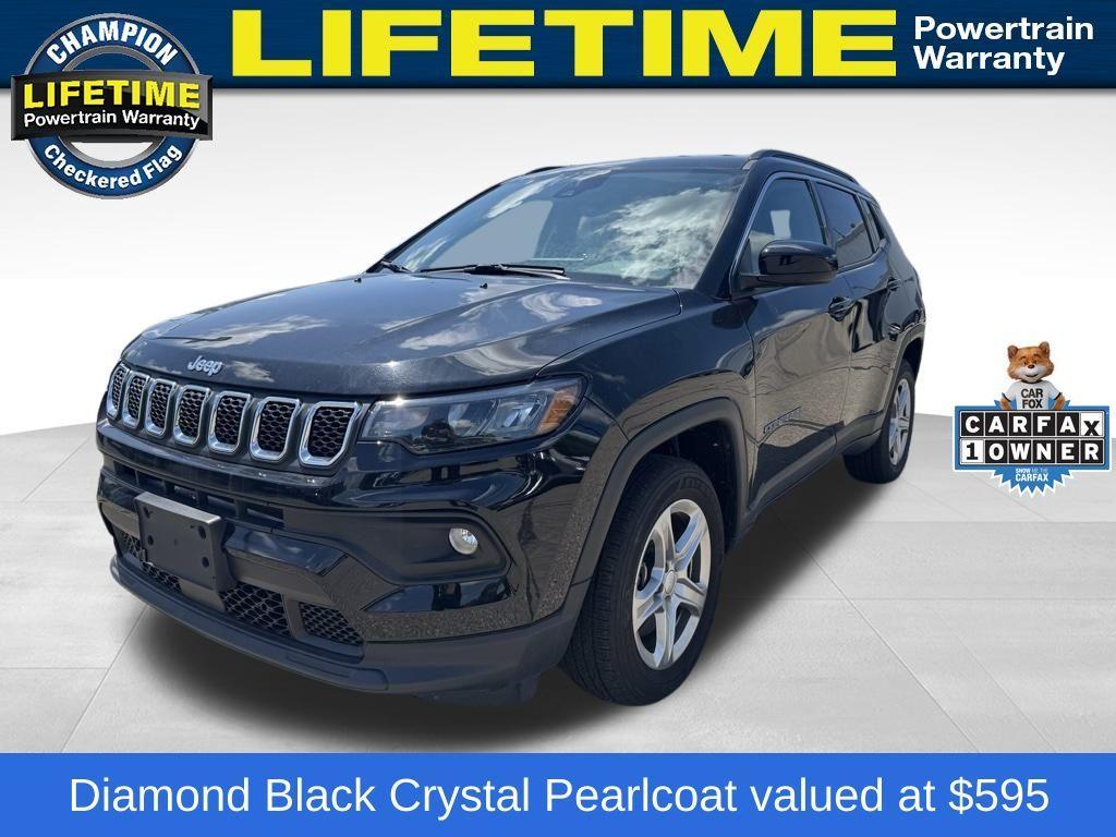 used 2024 Jeep Compass car, priced at $23,500