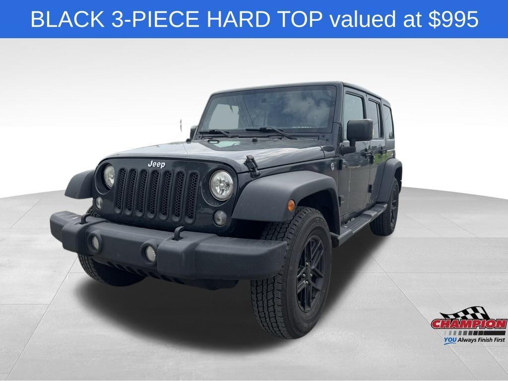 used 2016 Jeep Wrangler Unlimited car, priced at $11,995