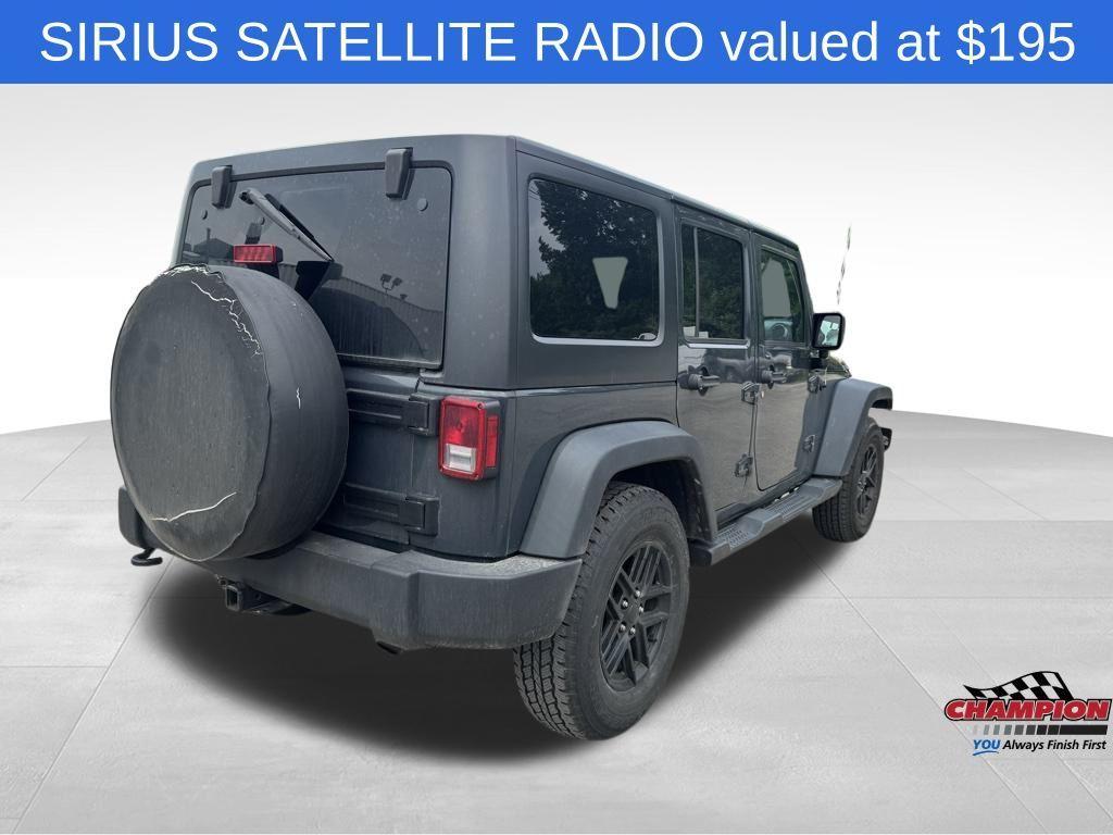 used 2016 Jeep Wrangler Unlimited car, priced at $11,995