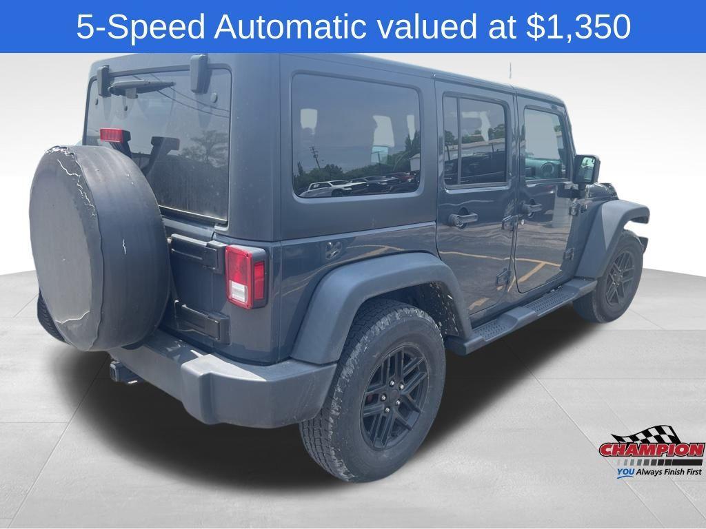 used 2016 Jeep Wrangler Unlimited car, priced at $11,995