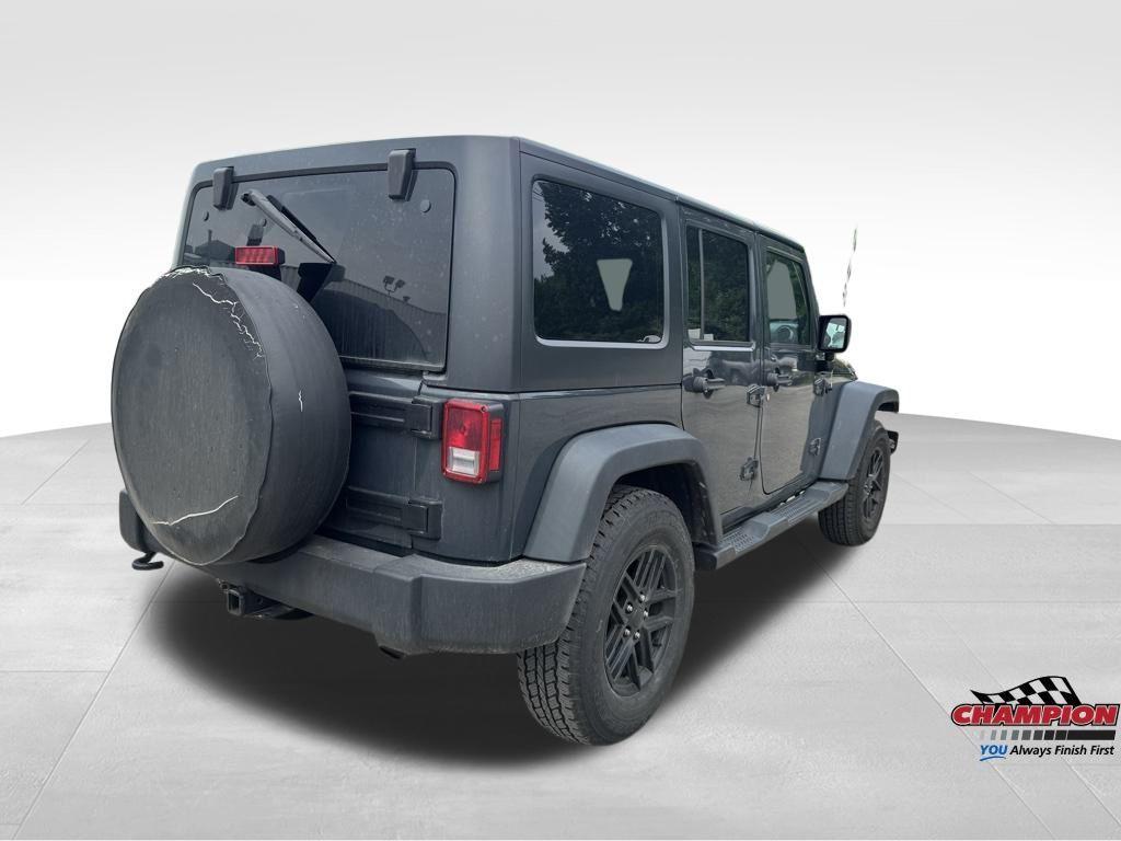 used 2016 Jeep Wrangler Unlimited car, priced at $14,135
