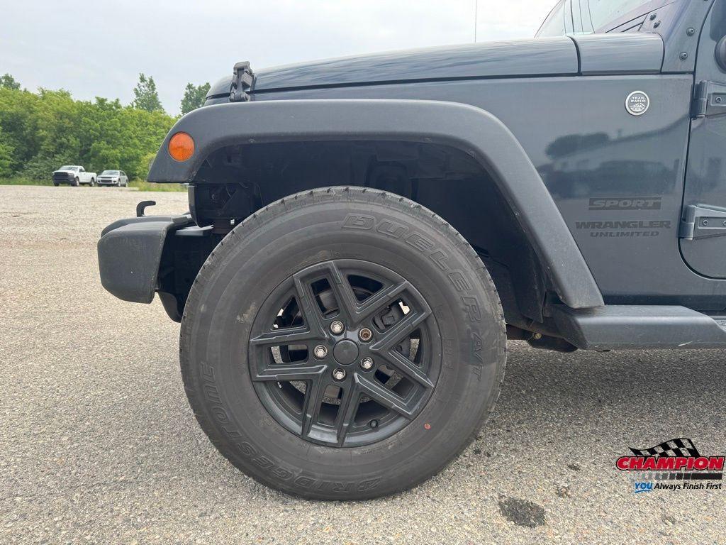 used 2016 Jeep Wrangler Unlimited car, priced at $14,135