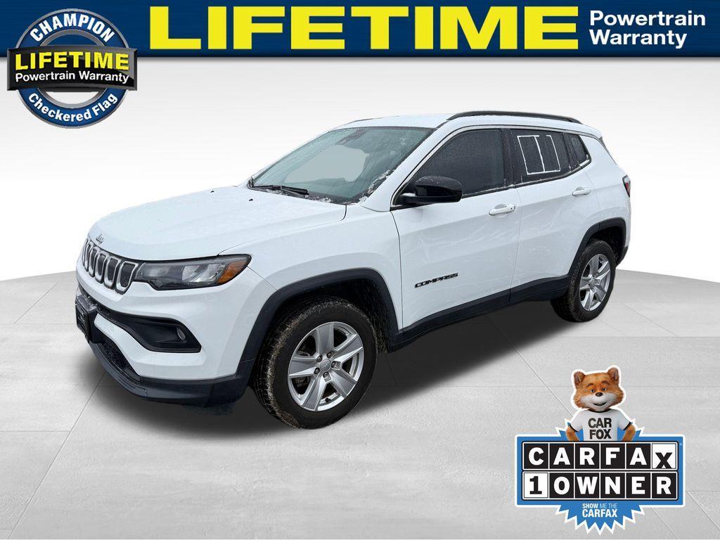 used 2022 Jeep Compass car, priced at $19,500