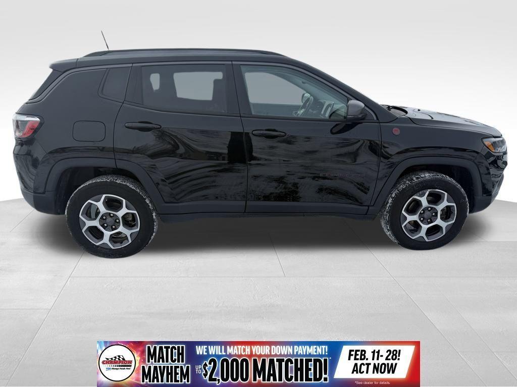 used 2022 Jeep Compass car, priced at $19,400