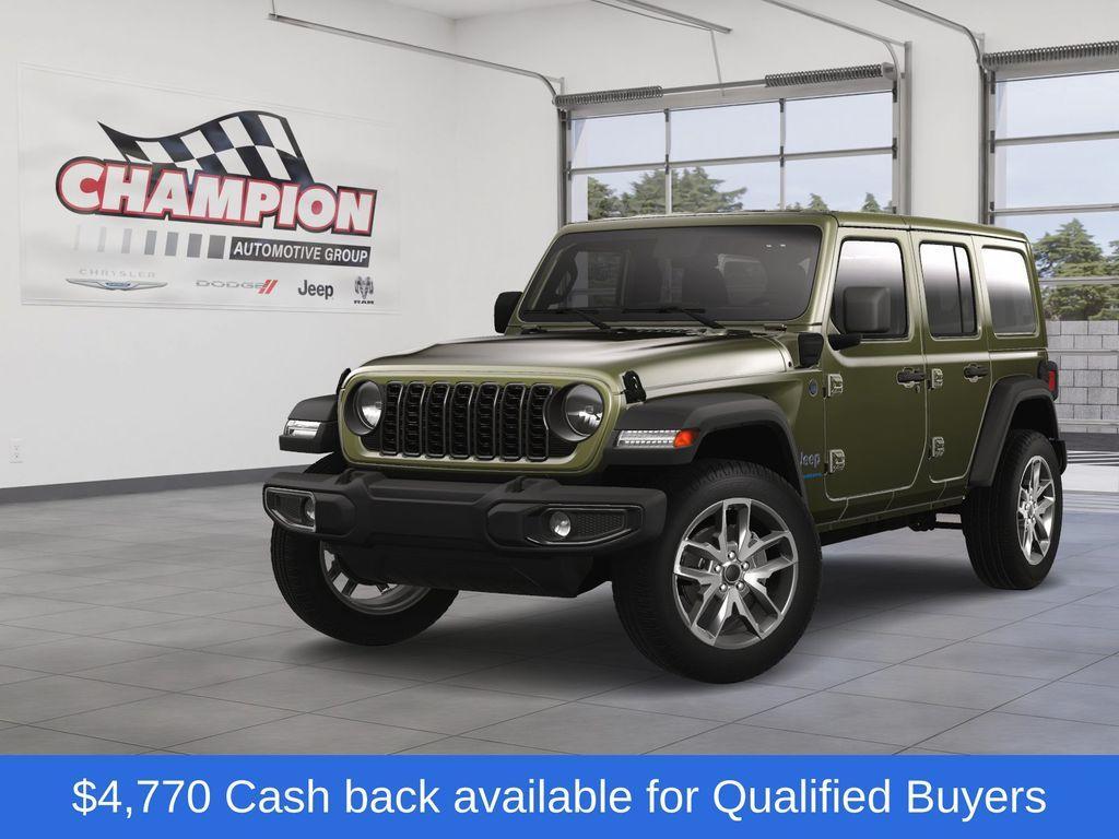 new 2025 Jeep Wrangler 4xe car, priced at $51,619
