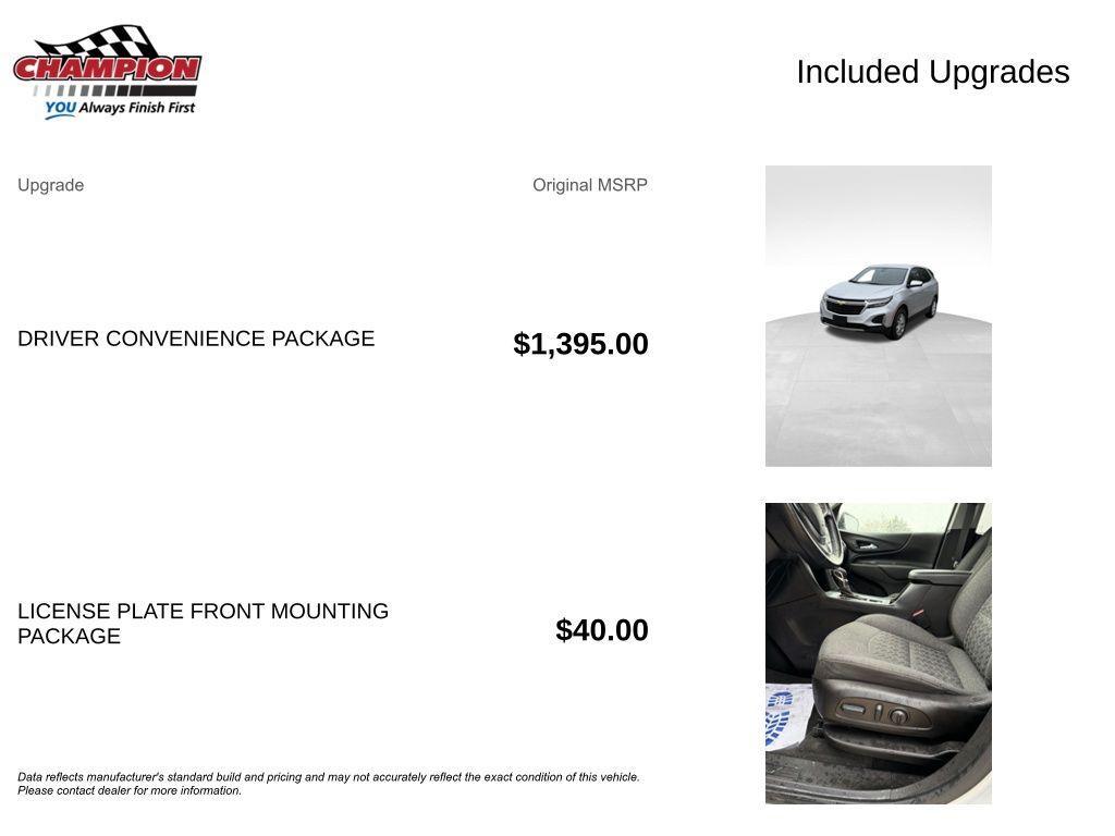used 2022 Chevrolet Equinox car, priced at $17,500