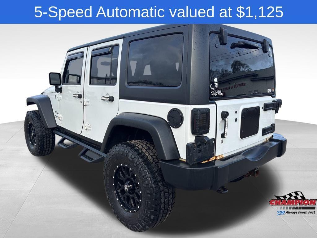 used 2012 Jeep Wrangler Unlimited car, priced at $12,125
