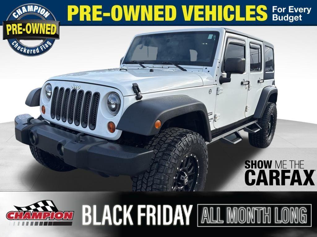used 2012 Jeep Wrangler Unlimited car, priced at $12,125