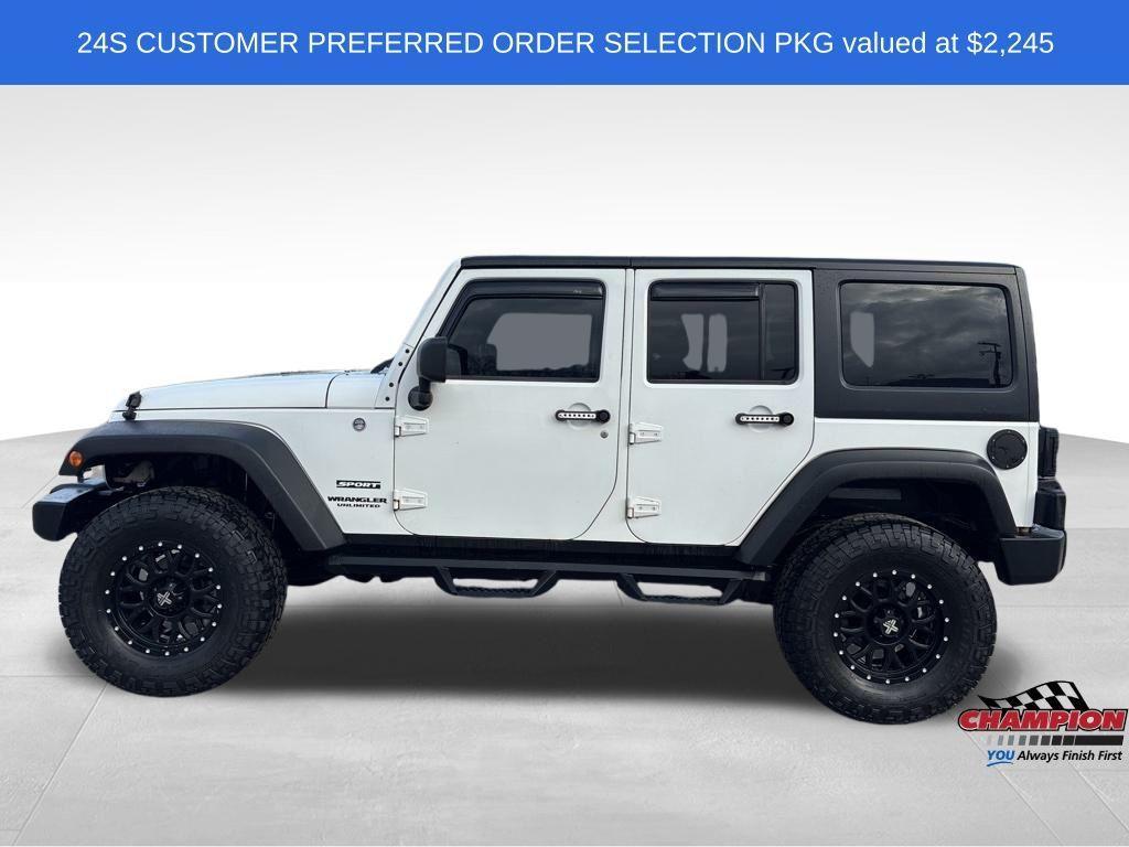 used 2012 Jeep Wrangler Unlimited car, priced at $12,125