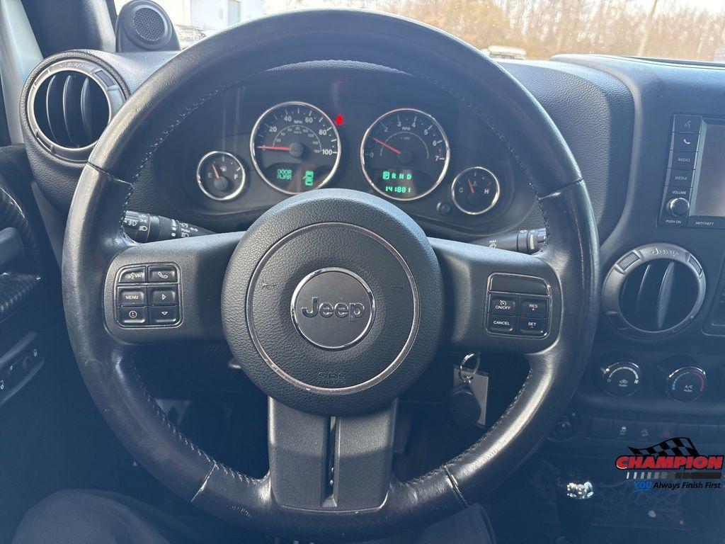 used 2012 Jeep Wrangler Unlimited car, priced at $12,125
