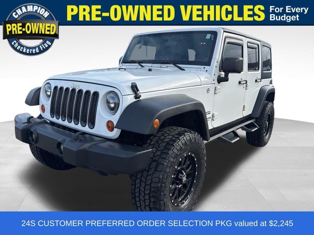 used 2012 Jeep Wrangler Unlimited car, priced at $12,125