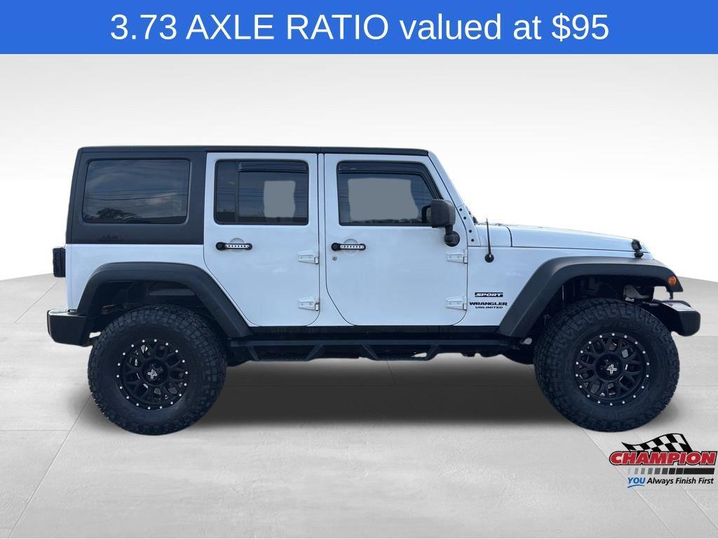 used 2012 Jeep Wrangler Unlimited car, priced at $12,125