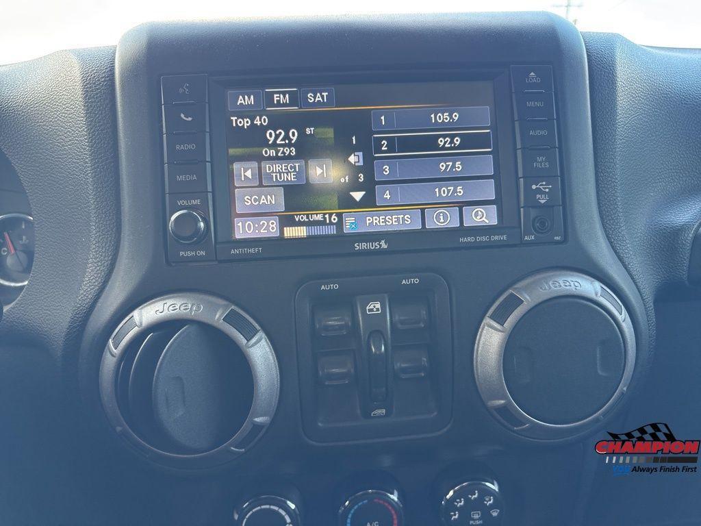 used 2012 Jeep Wrangler Unlimited car, priced at $12,125